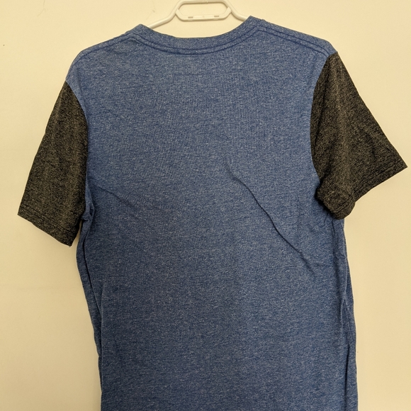 Blue and Grey Heathered Tee - Picture 2 of 3